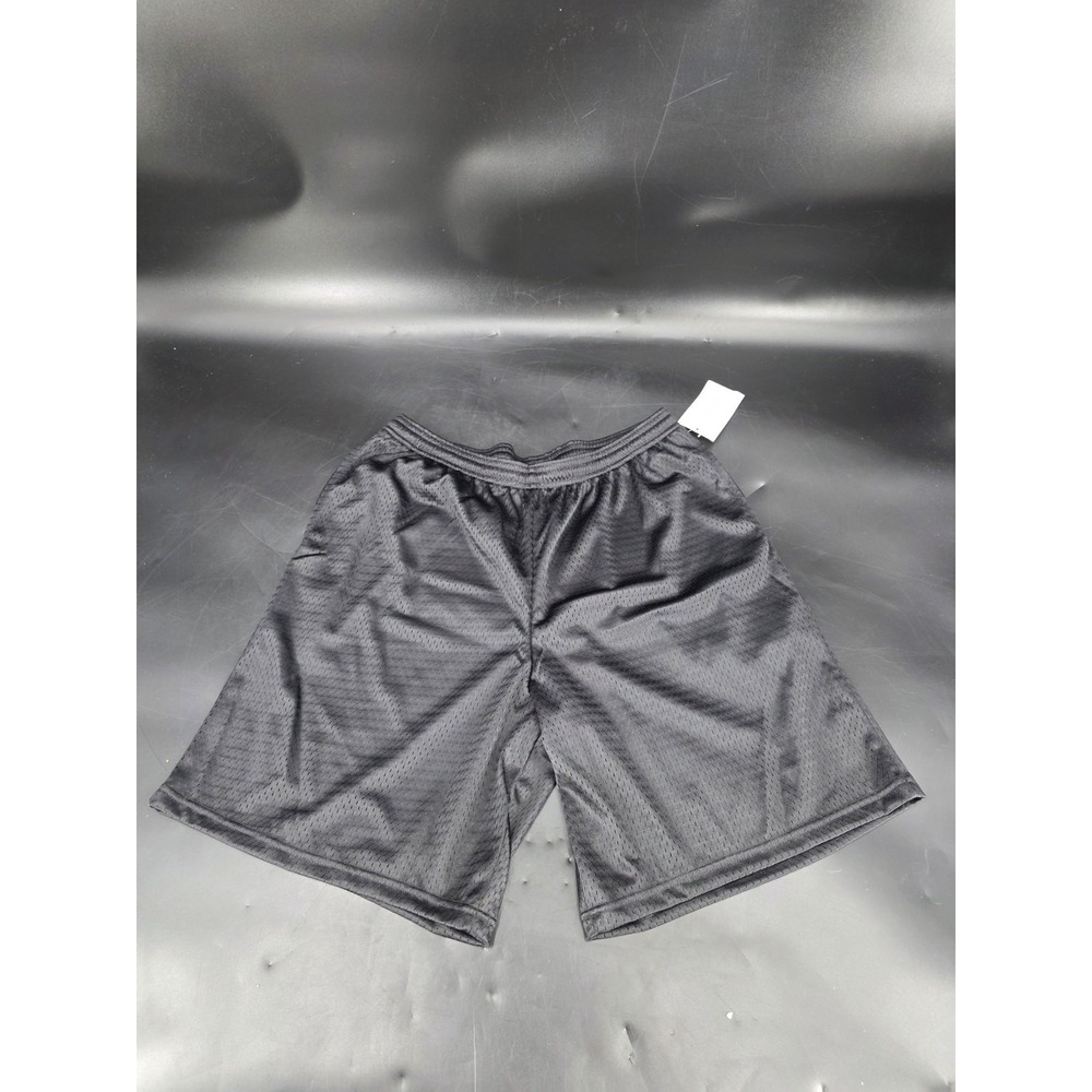 NWT Y2K Hanes Men's Active Gear Breathable Shorts Size L Black